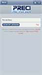 Mobile Screenshot of preciseco.com